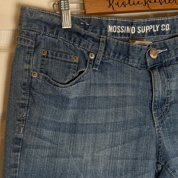 Womens Mossimo Bermuda Jean Shorts Size 15  Summer Cool Babe - Picture 3 of 7